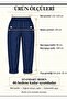 Women's Italian Jogger Pants with Pockets and Button Detail, Full Lined, Sizes 38-46 - 3