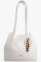 67-8146 Women's White Shoulder and Shoulder Bag - 3