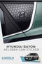 Hyundai Bayon Compatible Butterfly Glass Sticker Set - with Logo