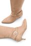 Selene Amara Women's Pointed Toe Thin Heeled Boots 0012301 Mink Suede - 4