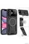 Spt-Gld Newface iPhone 11 Case with Joy Lens Stand - (131025) Dark Green - 3