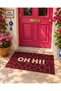 Aura Floral Patterned Woven Base Decorative Carpet Auraplus17