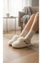 Women's Pompom Plush House Slippers Soft Sole Comfortable Winter House Slippers