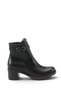 Maia Lila Women's Heeled Boots 0012785 Black Skin - 6