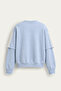 Arlo - Baby Blue - Crew Neck 100% Cotton - Men's Sweatshirt - 4