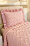 Ruffle Lumpa 2 Piece Single Pique Set Powder - 3