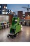 Green Garbage Truck 19 cm Educational and Fun Toy Garbage Car with Realistic Design - 5