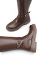 Luna Alba Women's Boots 0012340 Brown Leather - 5