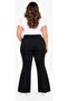 Plus Size Spanish Flare Jean Pants - 2
