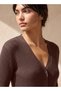 Youth Bodycon Midi Dress with Ribbed Detail - 5