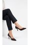 Hentor Women's Stiletto Heeled Shoes with Crocodile Pattern, Pointed Toe, Comfortable and Stylish Design, Hentor 6 cm