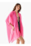 Tassle Trim Cover-Up Pink
