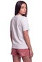 Women's Summer Cocktail Club Cocktail Printed Relaxed Fit T-Shirt White - 4