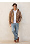 BORG PU HOODIE - 4