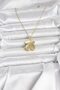 316L Steel Chain Gold Color Teddy Bear Model Openable Women's Necklace - 3