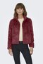 Women's Jacket Plush Faux Fur Stand Collar Zipper Pocket Short Long Sleeve Winter Coat Furry Stylish Casual 15295423