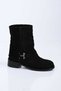 Laceless Zippered Genuine Leather Casual Boots 340-5203 Women's Boots - 5