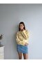 Asymmetrical Cut Buttoned Denim Jacket - 3