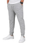 Set of 3 Unisex Ribbed Sweatpants Regular Black Gray Navy Blue Color Sports Sweatpants - 6