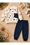 3-Piece Baby Boy Set – Teddy Bear, Star Bear and Carrot Patterned, 6-24 Months - 3