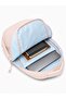 Reymond 2604 Backpack Water Repellent Imported Fabric Unisex Daily High School School Light Pink - 4
