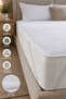 Liquid-Proof Elastic Mattress Protector Cotton Single Double Non-Slip Soft Textured - 2