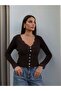 V-Neck Lace Knitwear Cardigan - 4