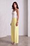 Zippered Wide Leg Trousers - 3