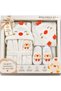 Baby Bathrobe Set with Chick Pattern, Hooded Bathrobe, Towel, Slippers, Bath Set, Boxed, 0-2 Years Old