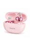 BC01 Open Wearable Stereo Earbuds Clip Bluetooth V6.0 Wireless Earbuds with Charging Case, Touch Control, Comfortable Open-Ear Design, Black/Pink - 4