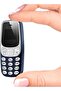 Portable Dual SIM Cards Voice Changer Blue/Silver - 3