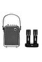 SongBird HQ 2 Portable Bluetooth Karaoke Speaker (Black) - 8