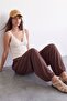 Balloon fit basic trousers - 2