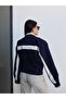 Contrast Detailed Stand Collar Jacket - 5