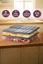 4 Pieces 1 Liter Nora Organizer Refrigerator Freezer Organizer Storage Container