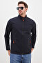 Zippered Stand Collar Softshell Jacket - 7
