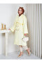 Women's Long Draped Belted Oversized Trench Coat - 4