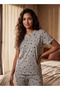 Pyjama Set Star Print T-shirt & Trousers - 4