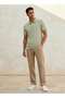 Basics Textured Polo T-shirt - 3