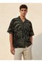 Youth Palm Print Shirt - 2