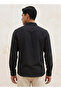 Basics Regular Fit Crinkled Textured Long Sleeves Shirt - 4