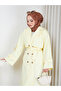 Women's Long Draped Belted Oversized Trench Coat - 2