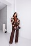 Diamond Patterned Buttoned Cardigan - 7