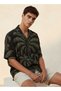 Youth Palm Print Shirt - 6