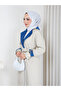 Women's Denim Detail Trench Coat - 7