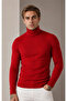 Men's Set of 2 Premium Cotton Turtleneck Camisole Ribbed Slimfit High-Neck Sweater - 4