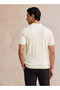 Basics Textured Polo T-shirt - 4