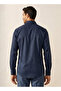 Regular Fit Dobby Textured Long Sleeves Shirt - 3