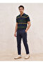 Basics Striped Pique Polo T-shirt - 3