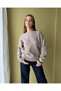 Crew Neck Raised Knitwear Sweater